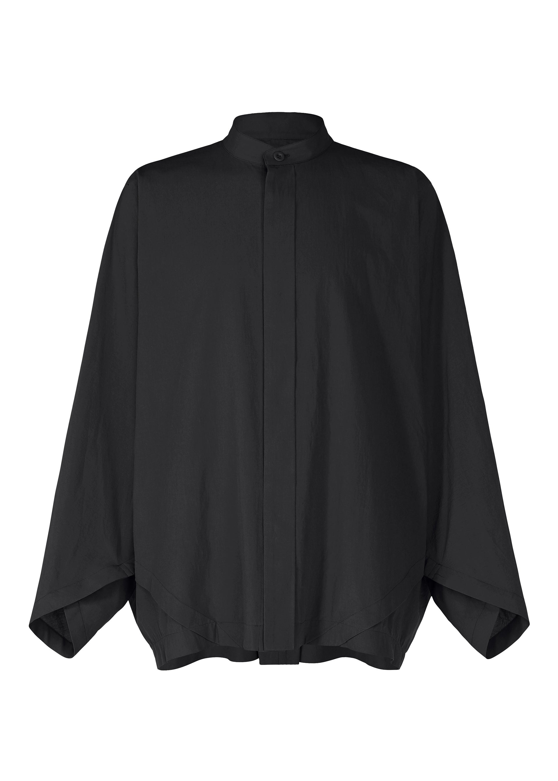 WHITE SHIRT、メンズ_トップス_シャツ、ブラック