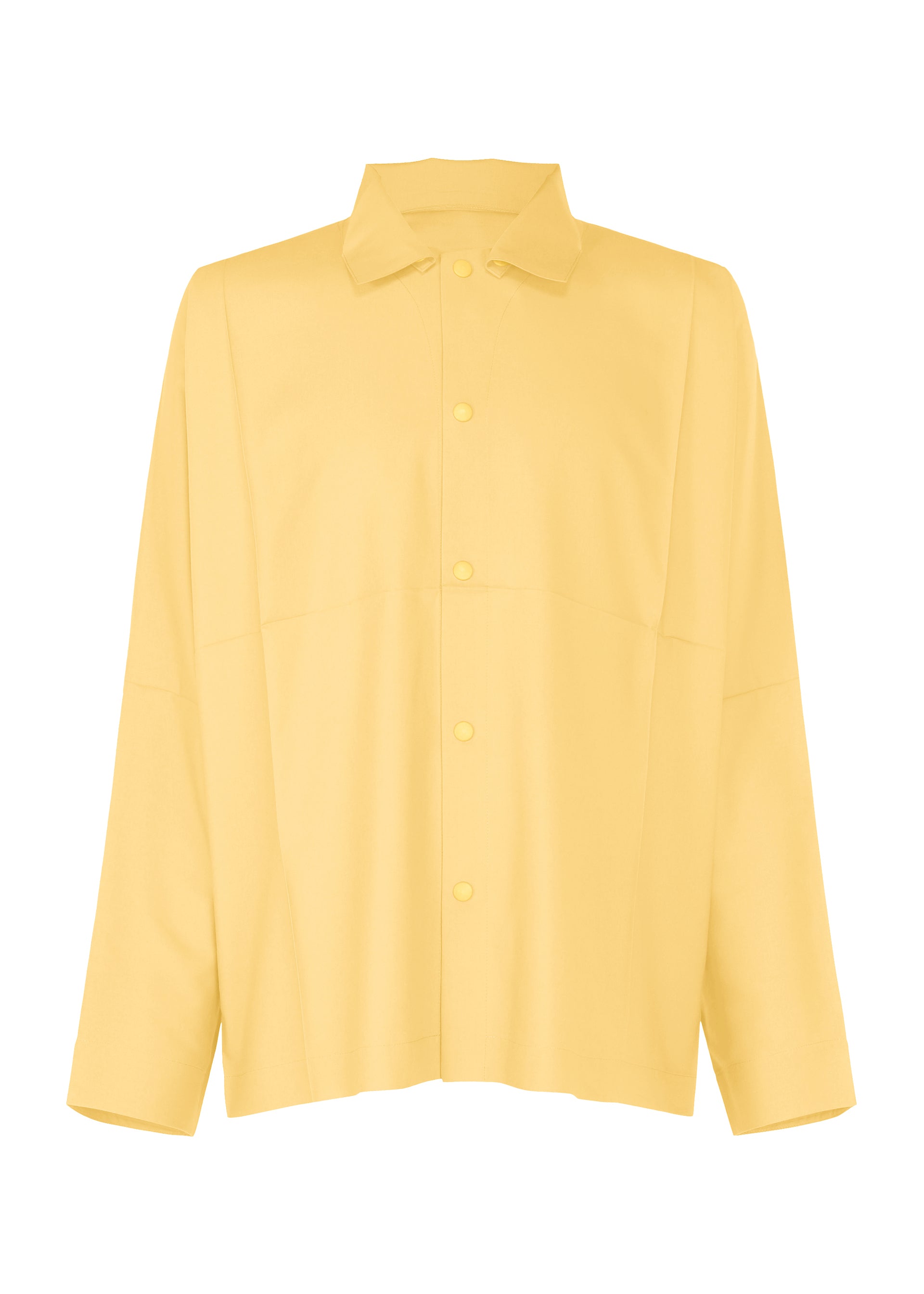 COMPACT SHIRT、メンズ_トップス_シャツ、イエロー
