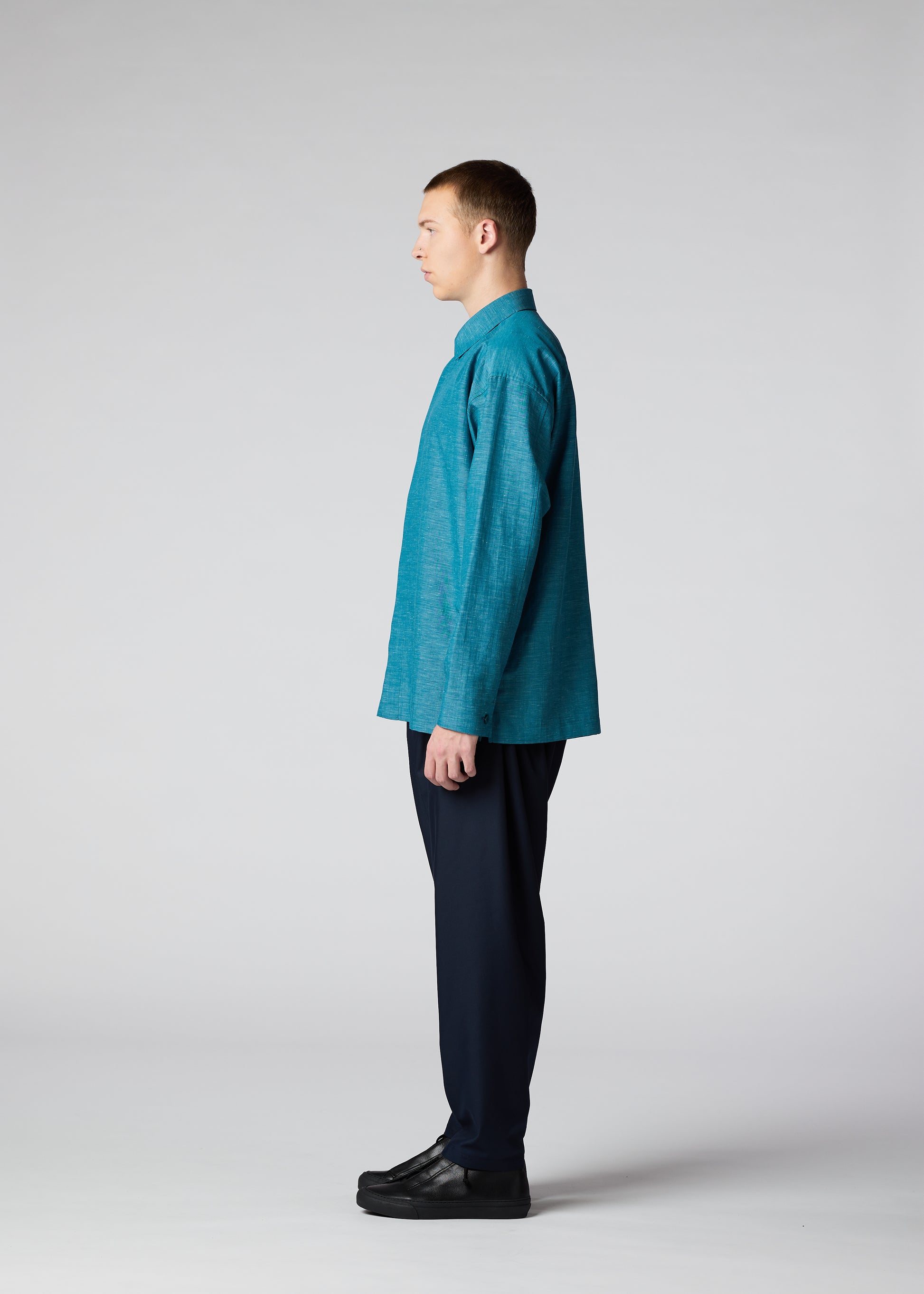 HYBRID SHIRT、メンズ_トップス_シャツ、着用画像2