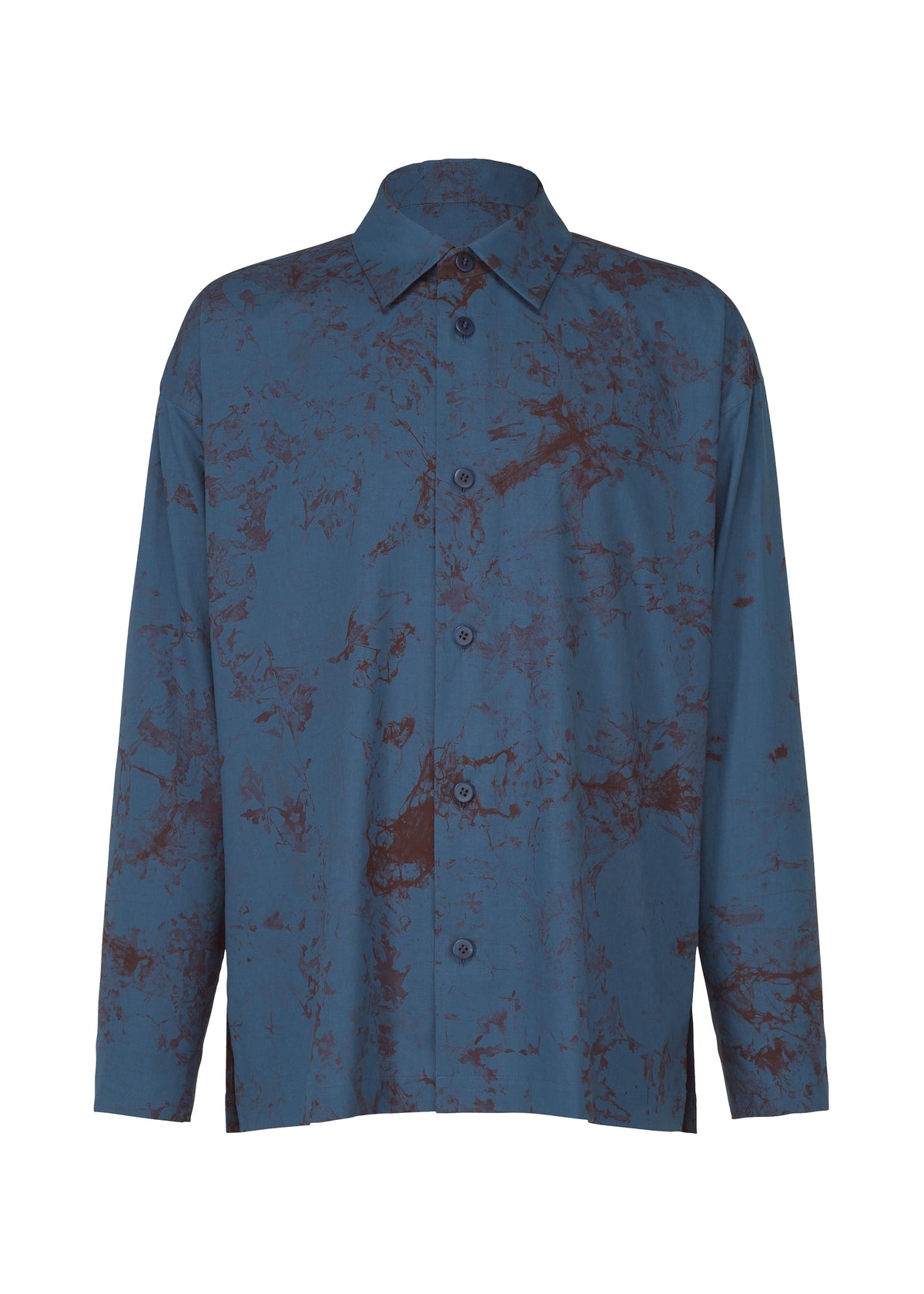 ROKETSU、メンズ_トップス_シャツ、ネイビー