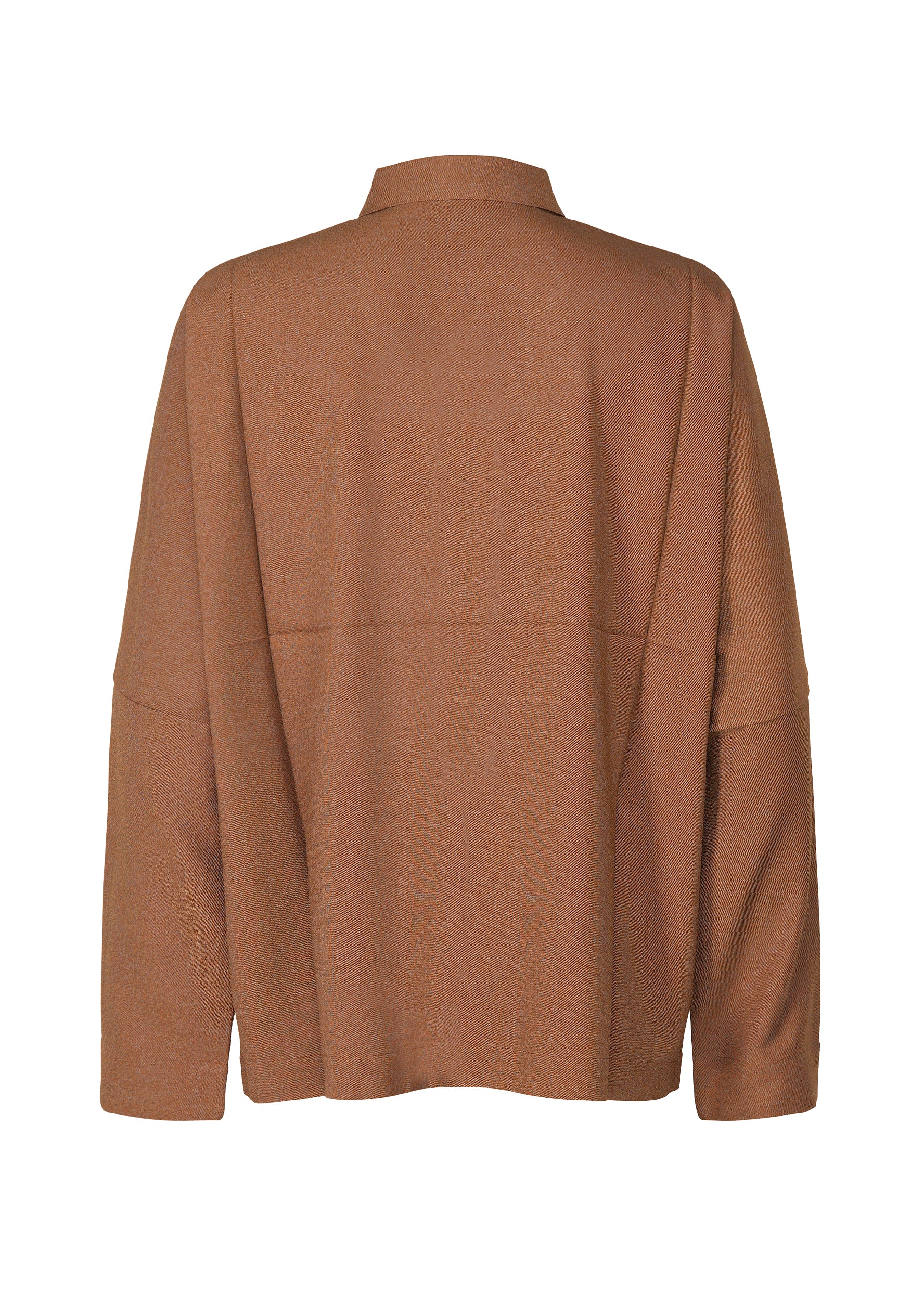 WOOL LIKE COMPACT SHIRT、メンズ_トップス_シャツ、ディテール画像1