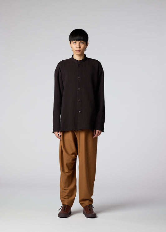 DOUBLE WEAVE CREPE、メンズ_トップス_シャツ、着用画像1