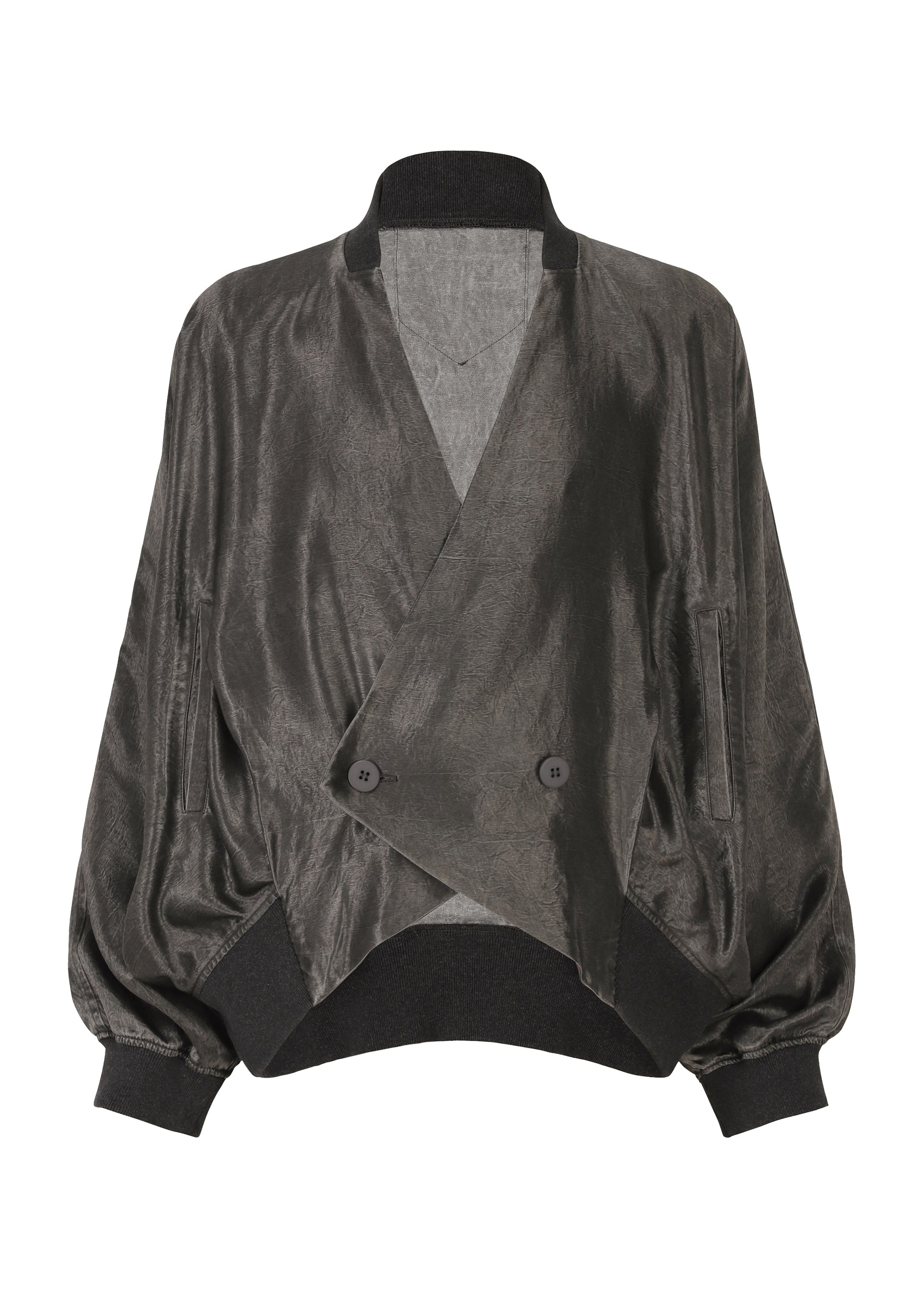 ISSEY MIYAKE 黒 ブルゾン FLAT BLACK – isseymiyake.com