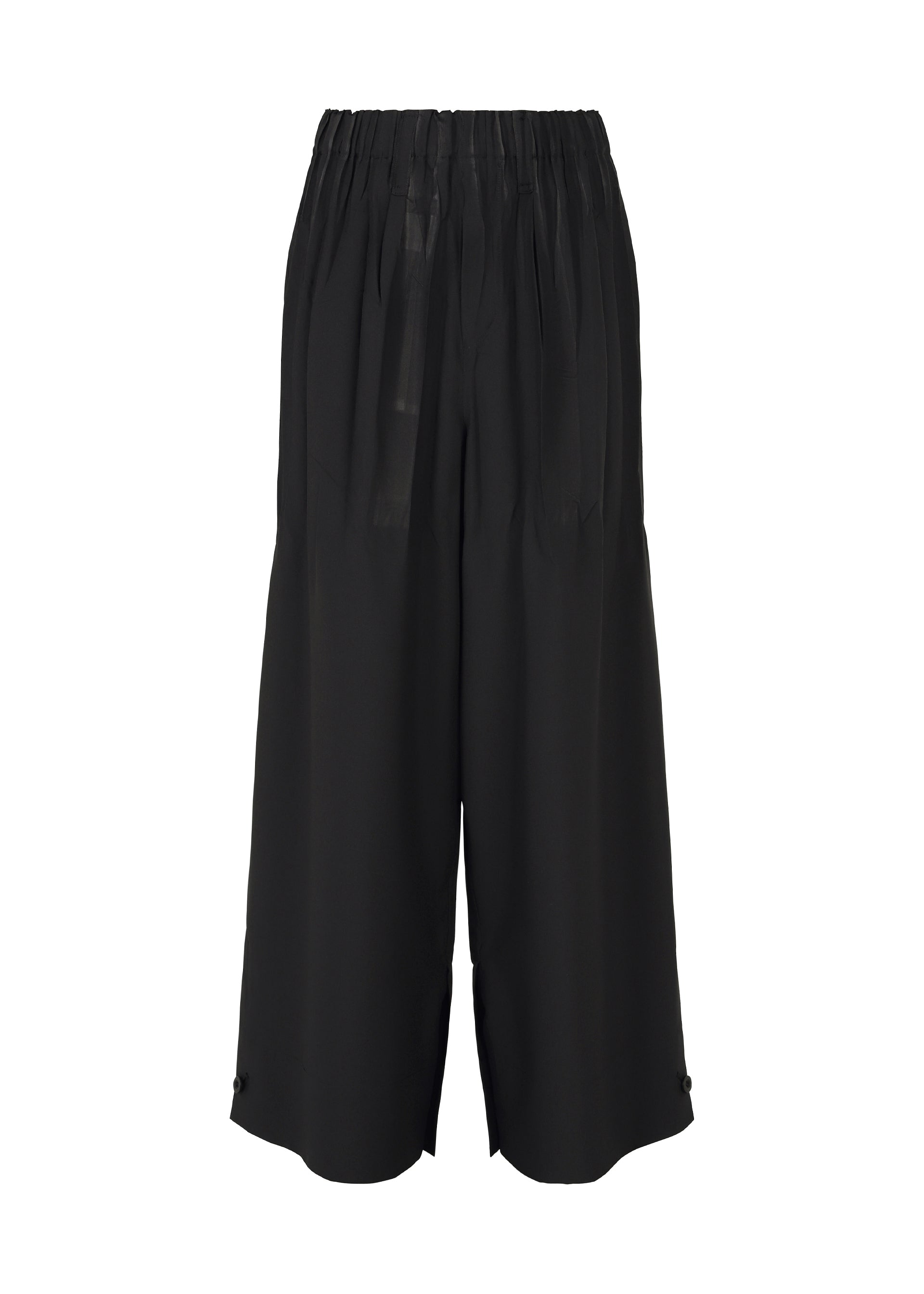 ISSEY MIYAKE MEN ブラックパンツ ME01FF943 ISSEY MIYAKE（イッセイミヤケ） メンISSEY MIYAKE MEN ウールナイロン