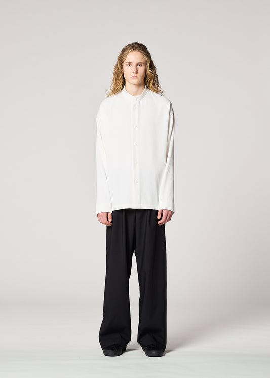 ONE SIDE TUCK SHIRT、メンズ_トップス_シャツ、着用画像1