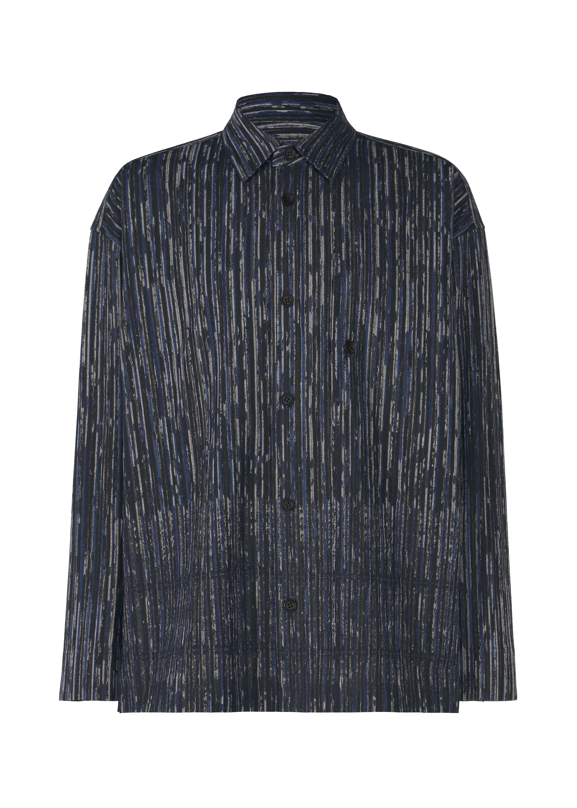 ISSEY MIYAKE MEN 総柄染めシャツ CURVINESS SHIRT – isseymiyake.com