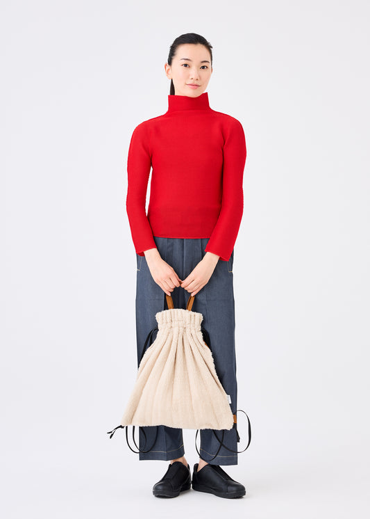 SHEEP PLEATS BAG、バッグ&財布_バックパック、着用画像1
