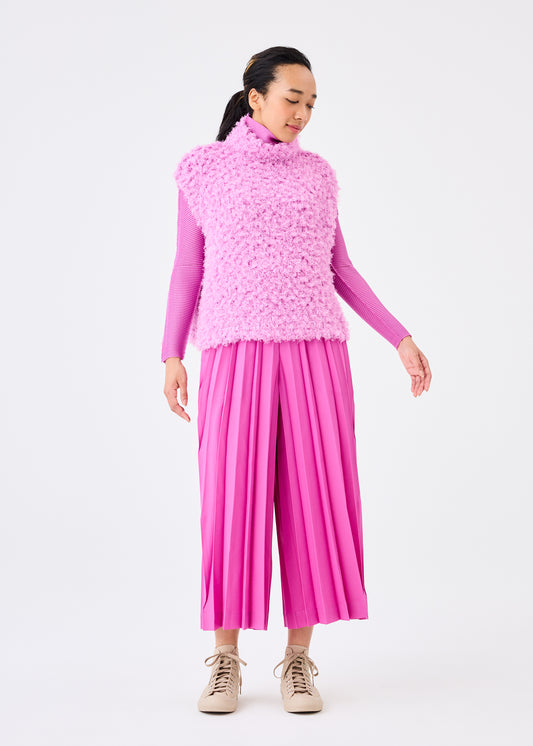 COLOR PLEATS BOTTOM、ウィメンズ_パンツ、着用画像1