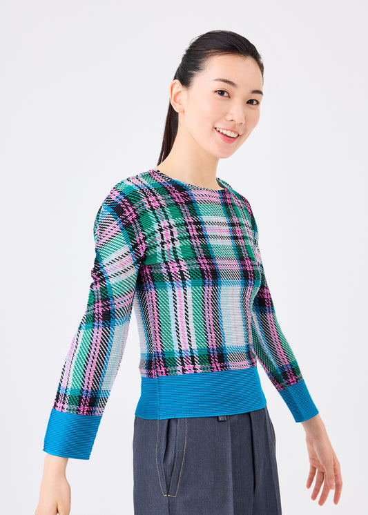 TARTAN CHECK、ウィメンズ_トップス_トップ、着用画像1