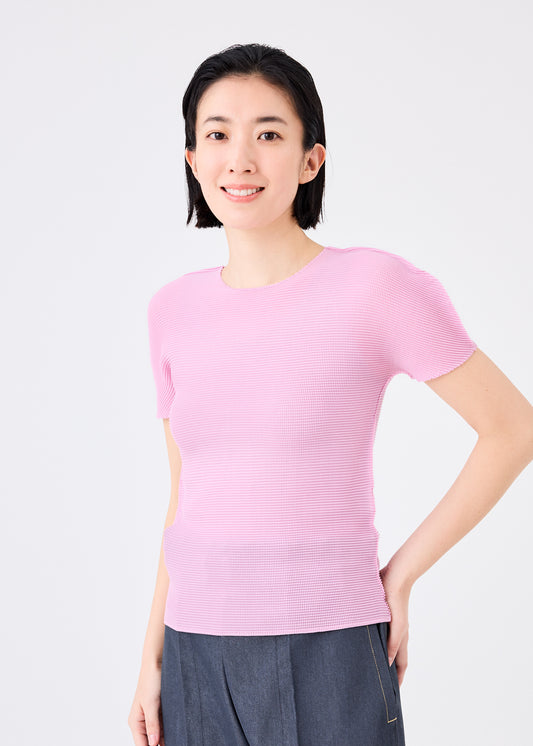 STRETCH PLEATS 3、ウィメンズ_トップス_トップ、着用画像1