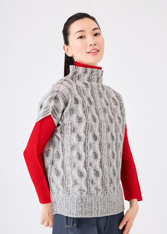 ARAN KNIT、ウィメンズ_トップス_トップ、着用画像1