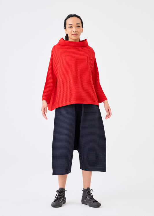 CORDUROY PLEATS、ウィメンズ_パンツ、着用画像1