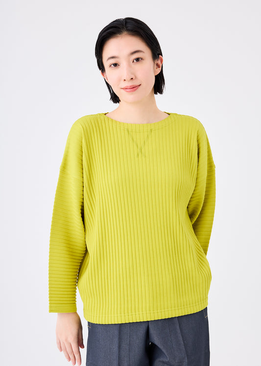 SWEATSHIRT PLEATS、ウィメンズ_トップス_トップ、着用画像1