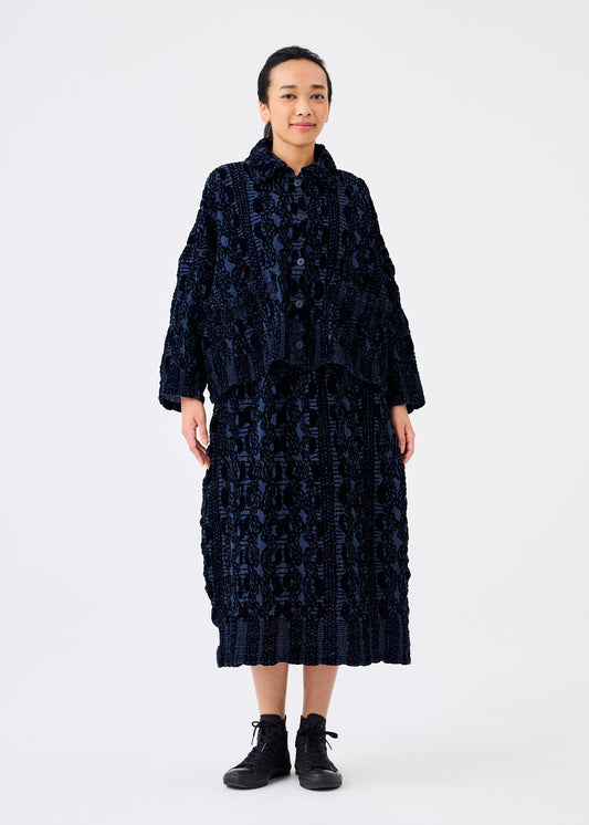 ARAN KNIT FLOCKY CAULIFLOWER、ウィメンズ_スカート、着用画像1