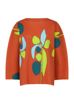 HARVEST FINE KNIT PLEATS T