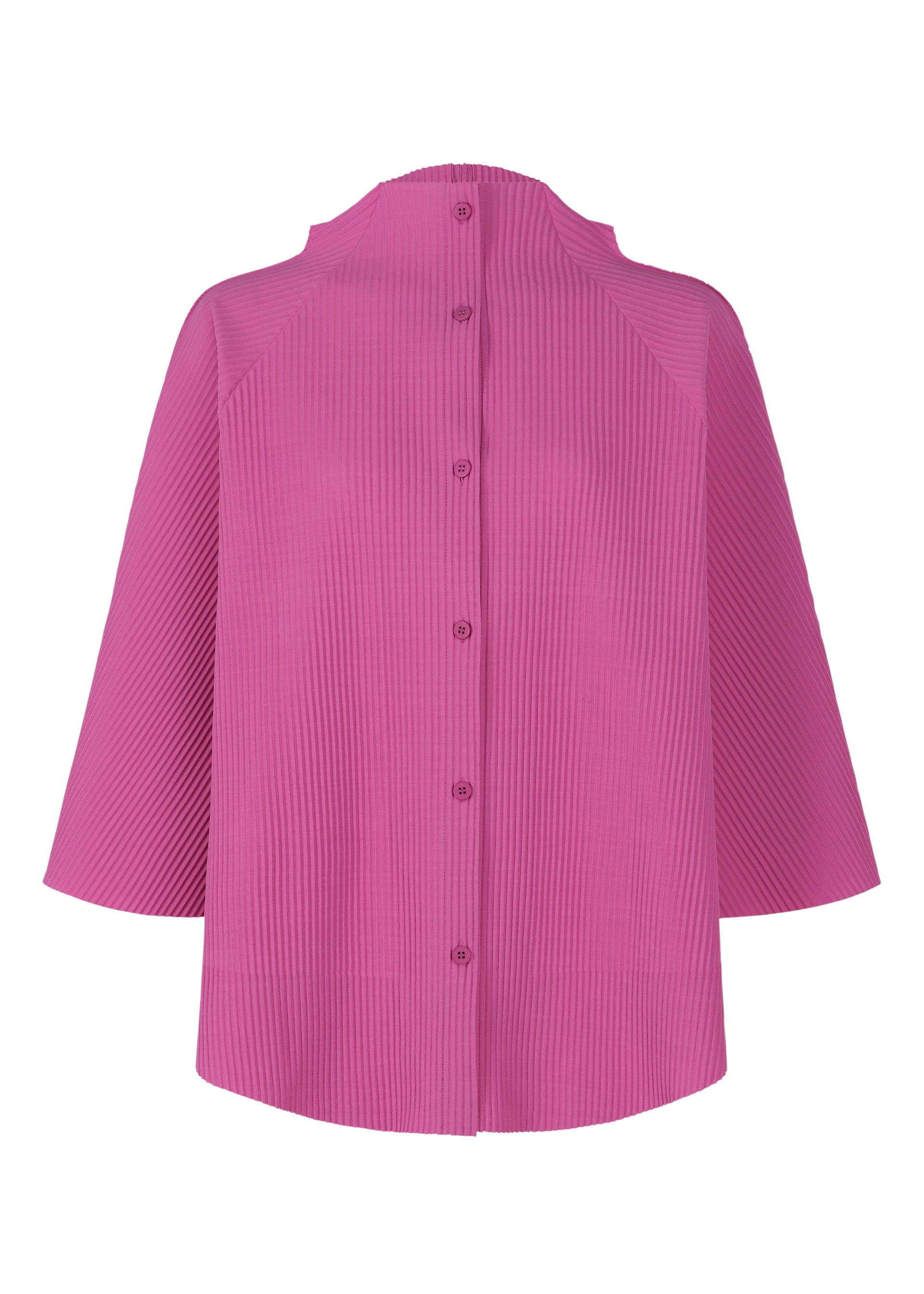 WING PLEATS、ウィメンズ_トップス_カーディガン、ピンク