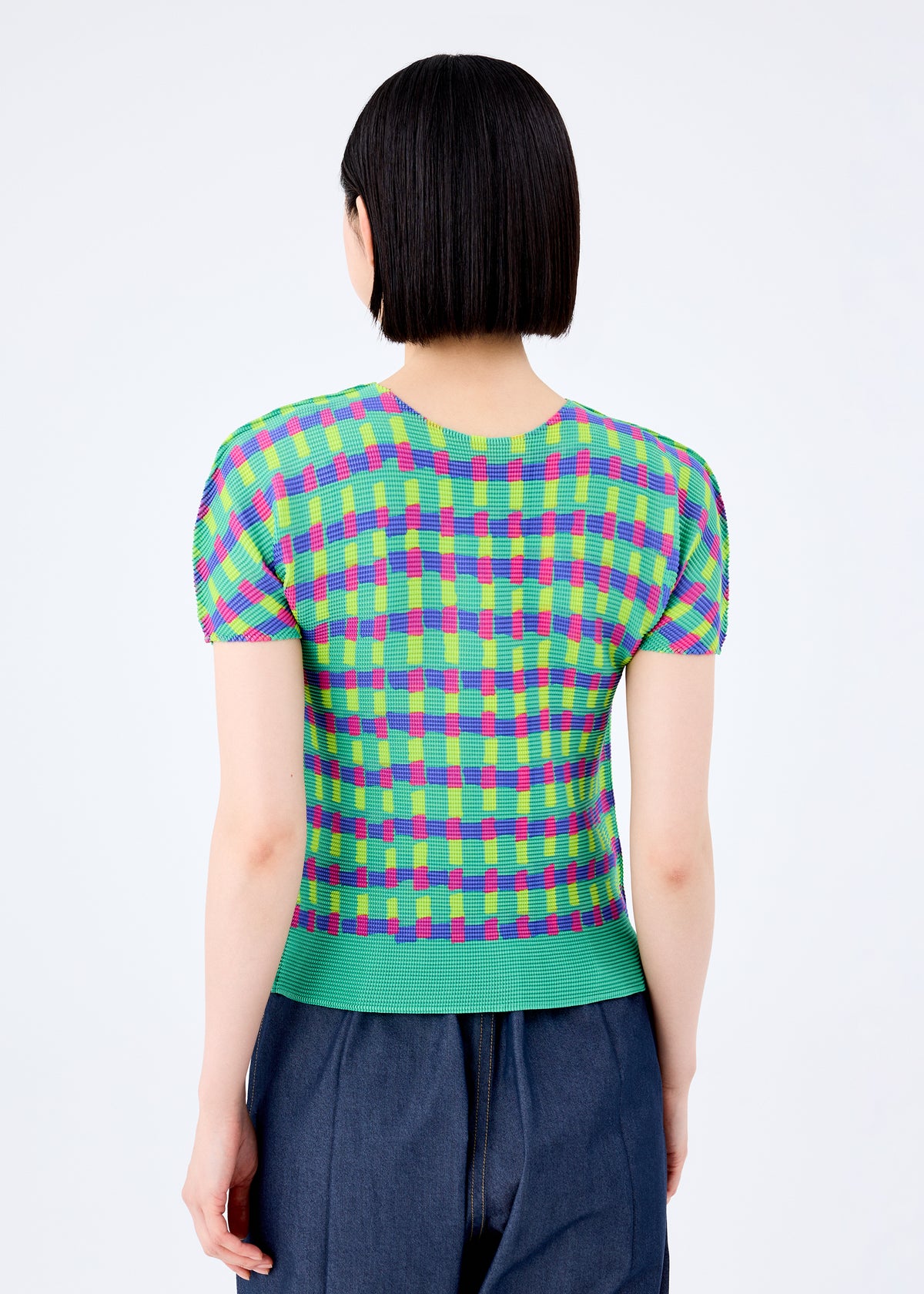 DRAWING CHECK、ウィメンズ_トップス_トップ、着用画像2