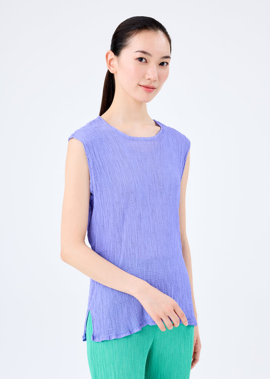 STRING SEE-THROUGH CREPE、ウィメンズ_トップス_トップ、着用画像1