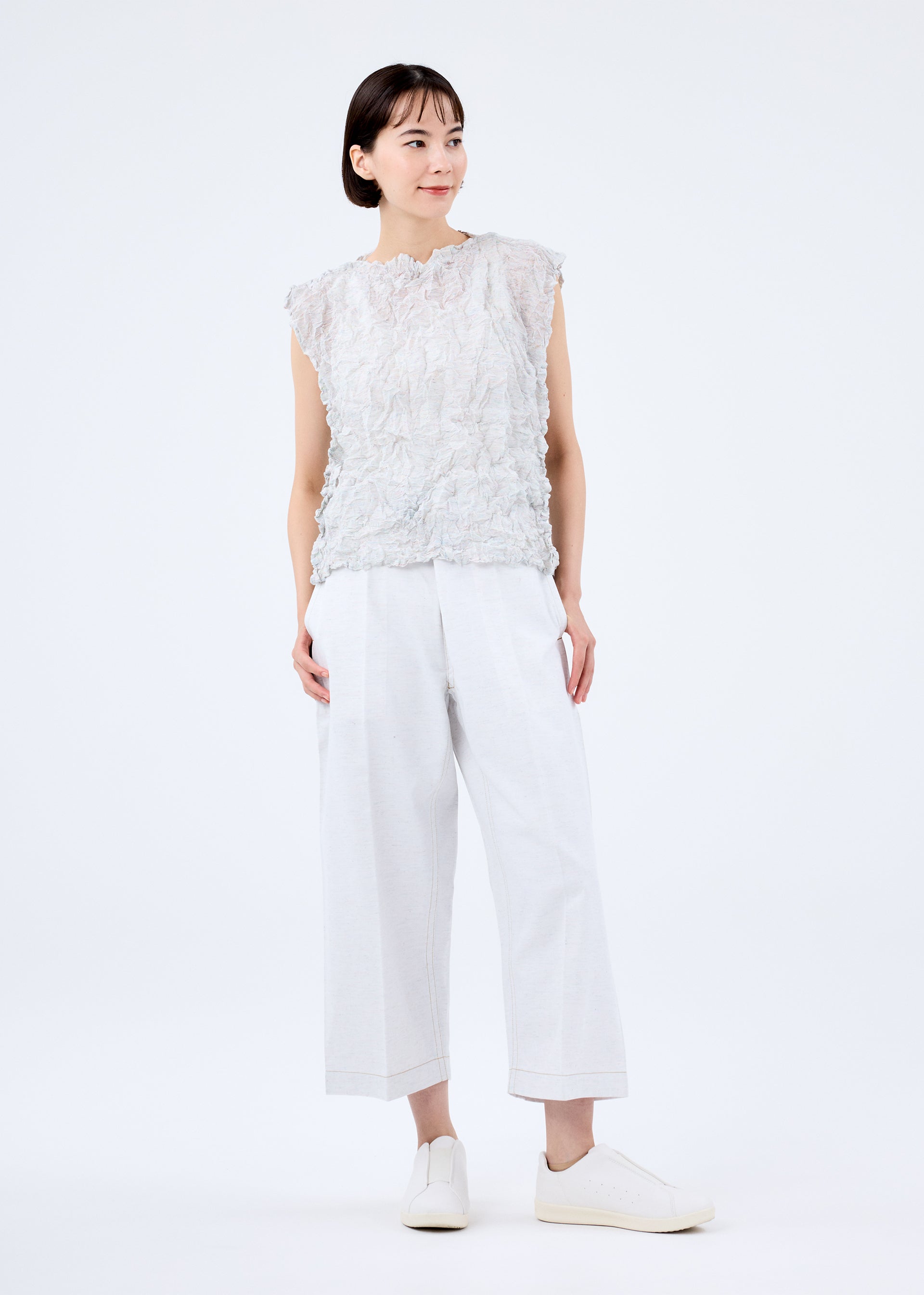 REmeTEX SHEER MERINGUE、ウィメンズ_トップス_トップ、着用画像3