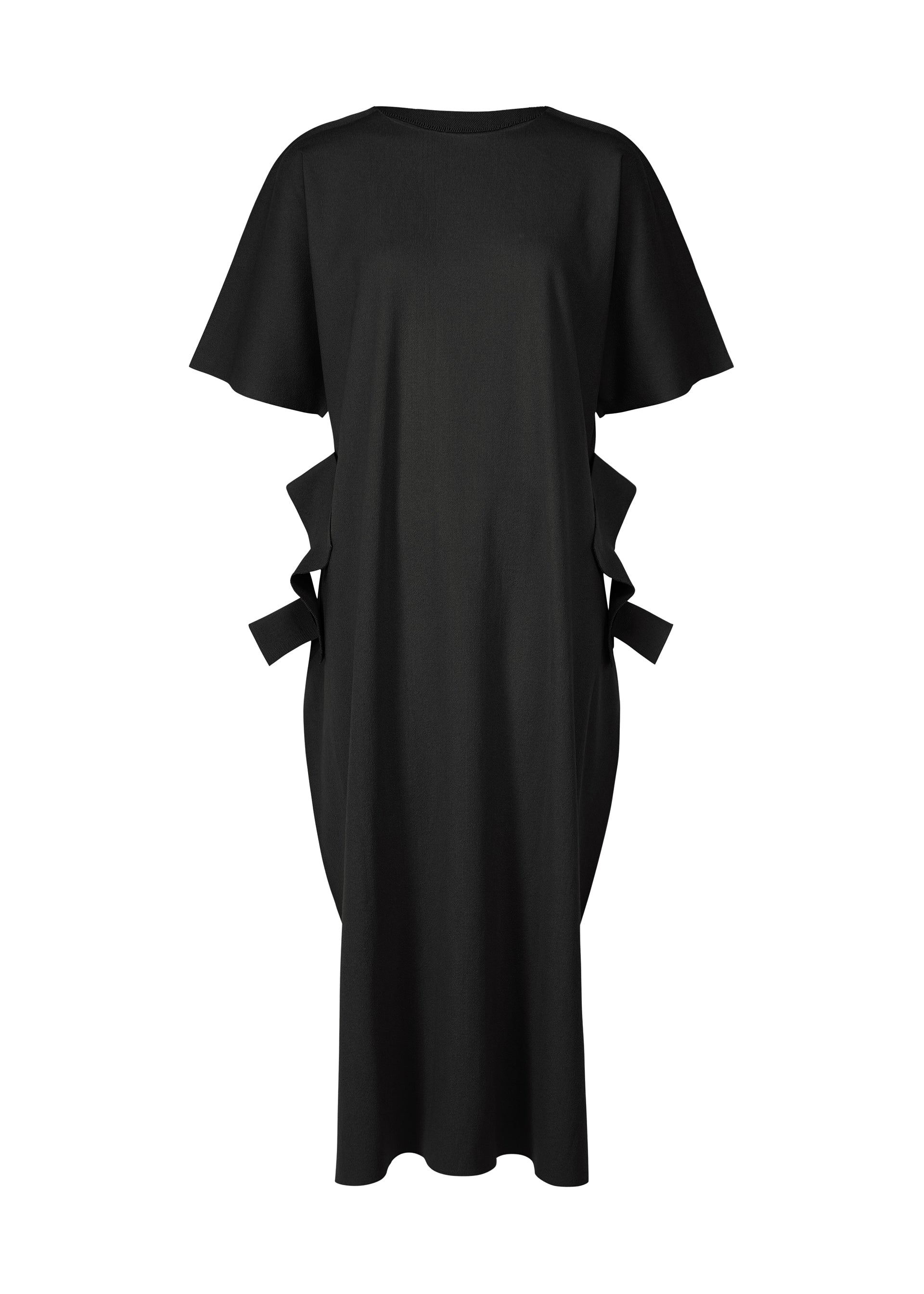 FLAT JERSEY、ウィメンズ_ワンピース、ブラック