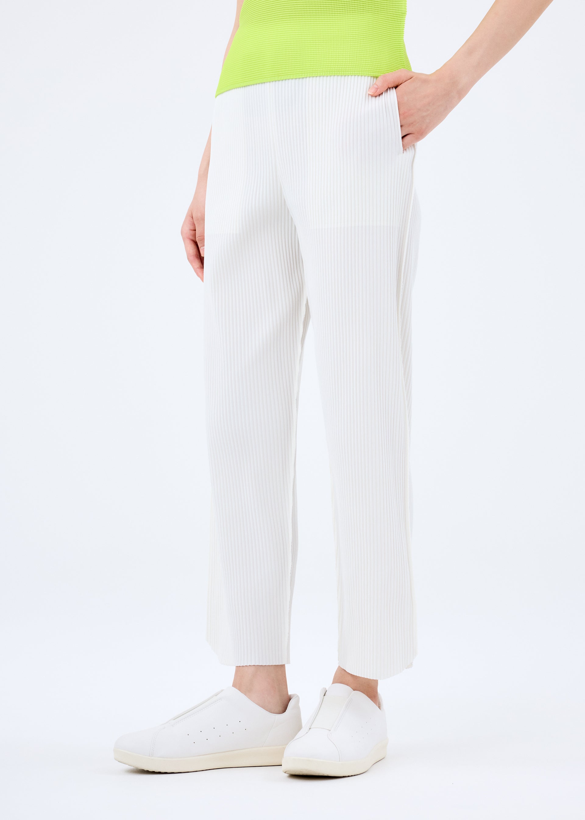 CLOVER PLEATS、ウィメンズ_パンツ、着用画像3