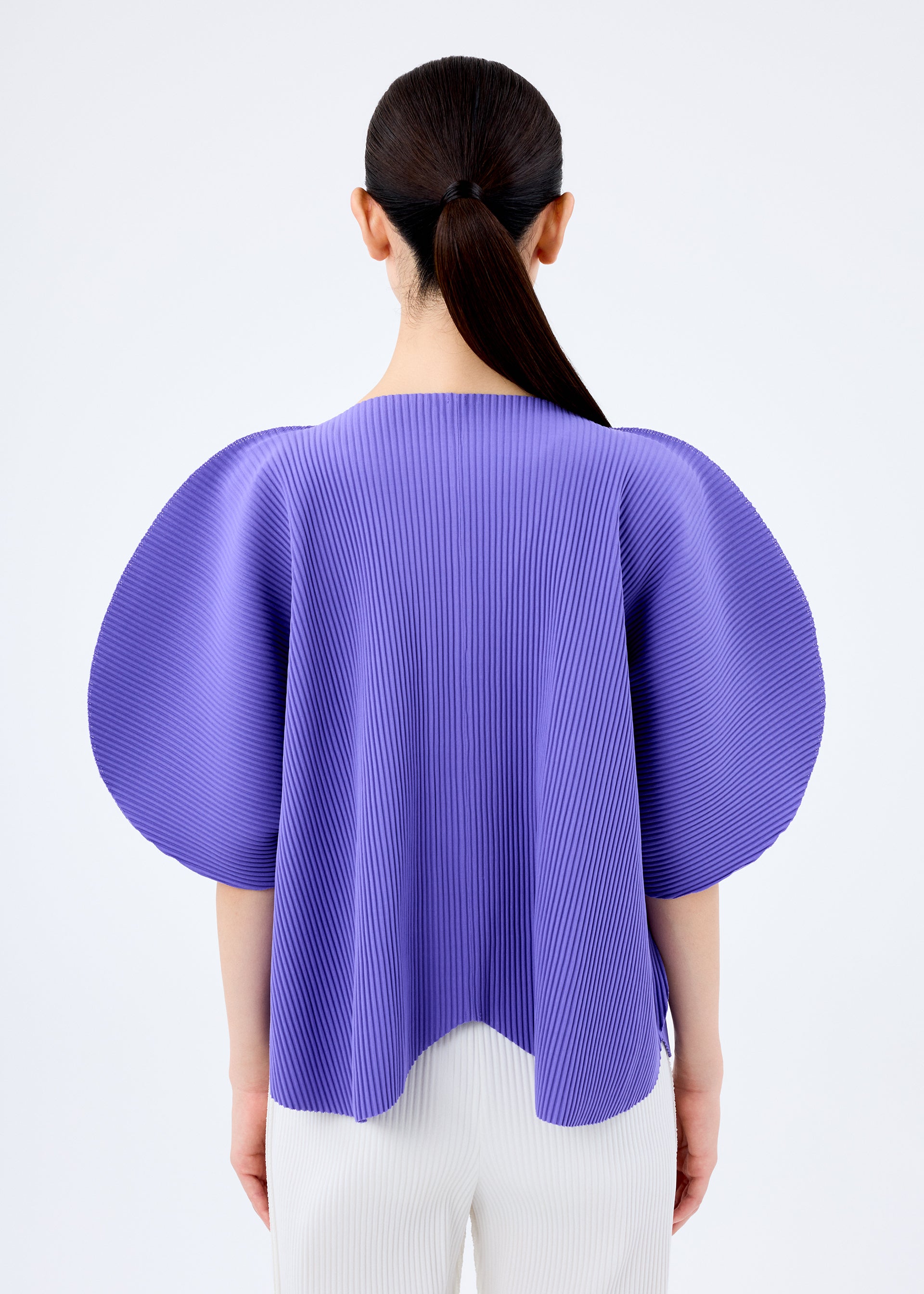 CLOVER PLEATS、ウィメンズ_トップス_カーディガン、着用画像2
