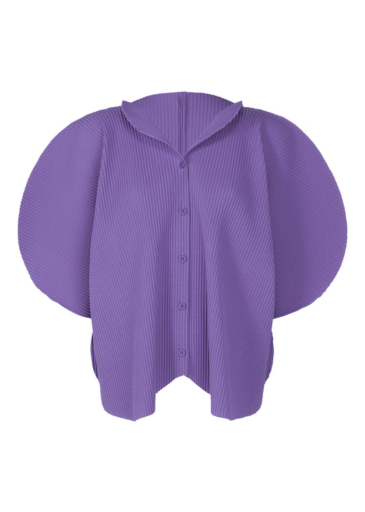 CLOVER PLEATS、ウィメンズ_トップス_カーディガン、パープル
