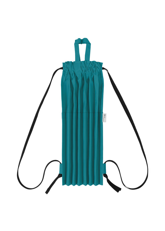 POCKET PLEATS BAG、バッグ&財布_バックパック、ブルー