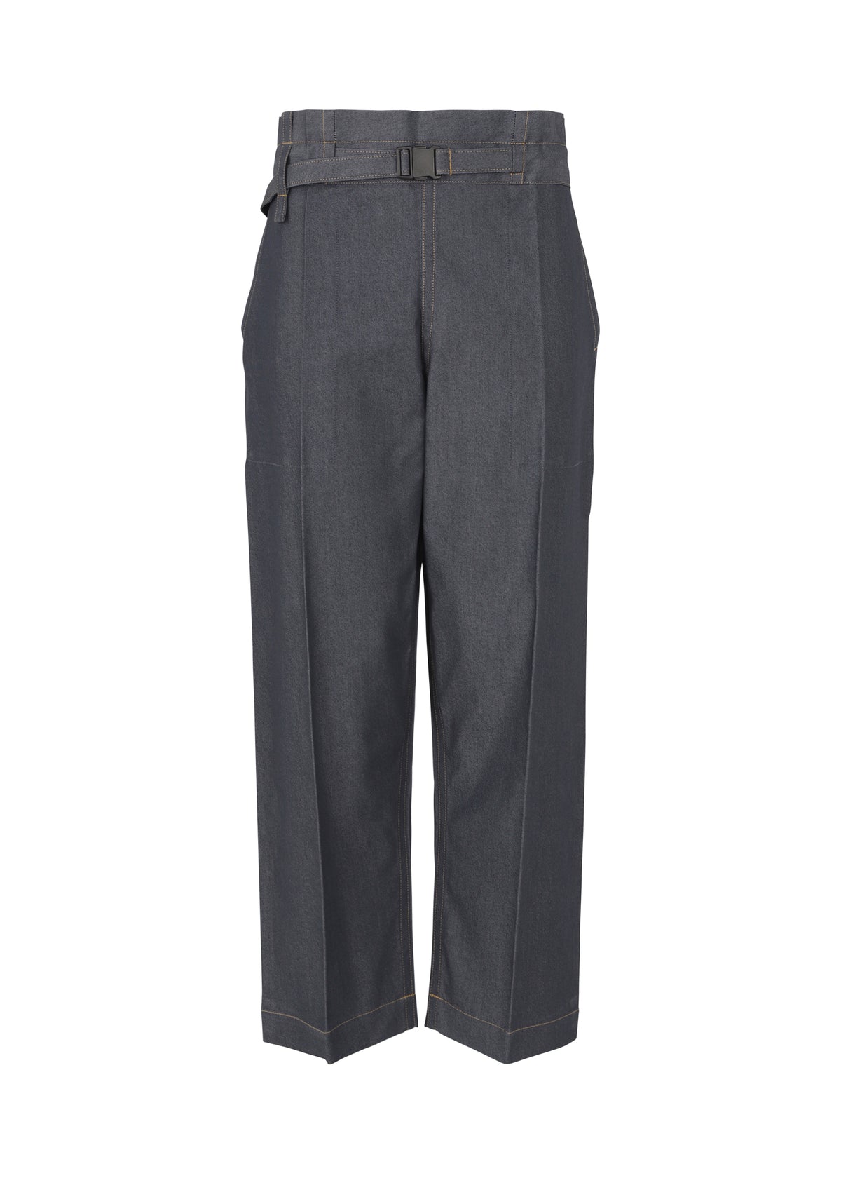 FLAT DENIM、ウィメンズ_パンツ、ネイビー