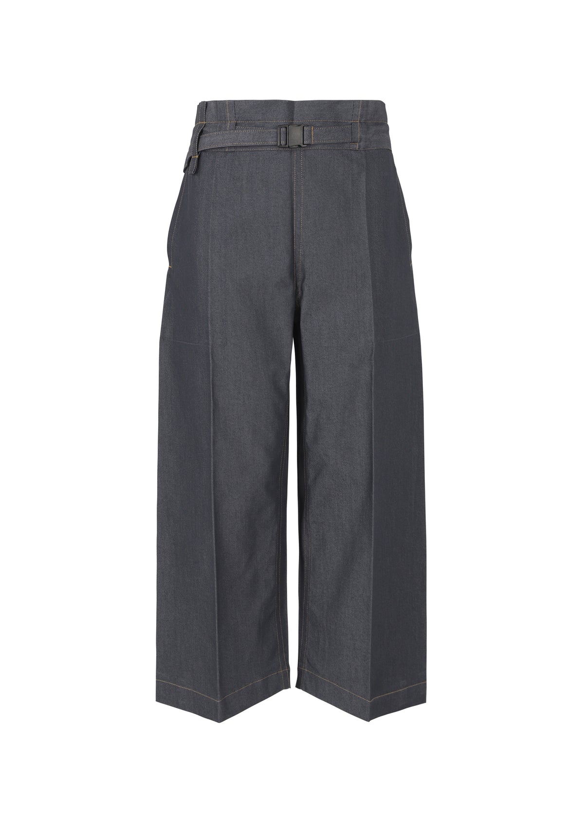 FLAT DENIM、ウィメンズ_パンツ、ネイビー