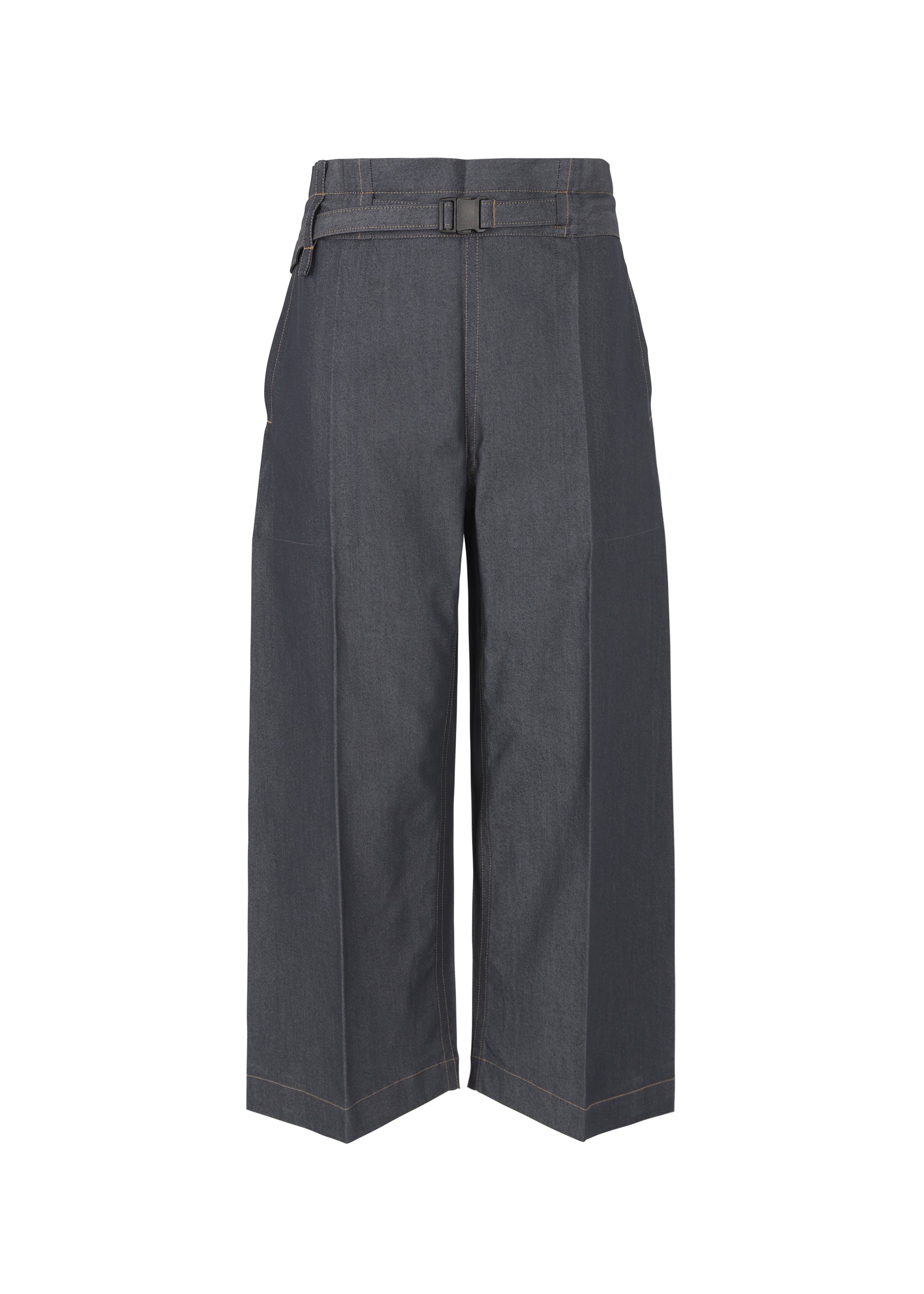 FLAT DENIM、ウィメンズ_パンツ、ネイビー