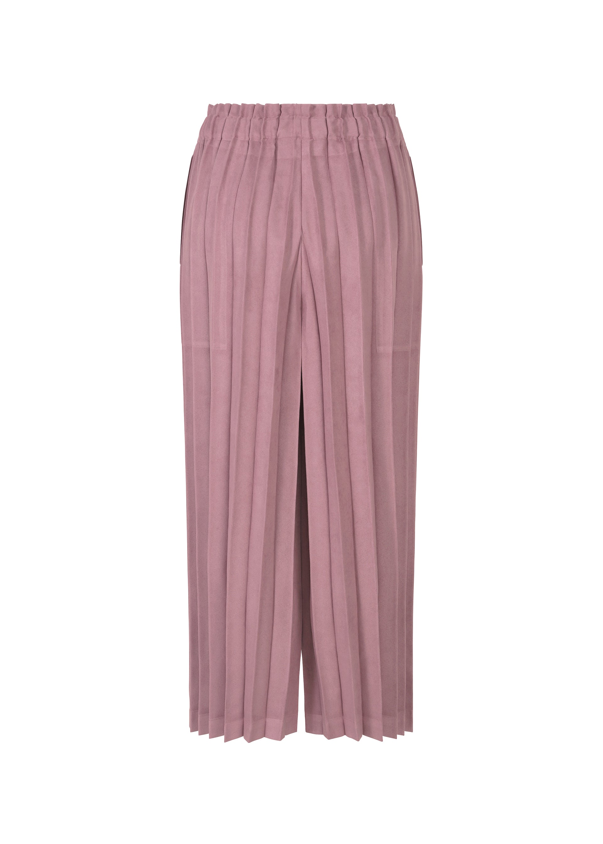 SUEDE LIKE PLEATS BOTTOM、ウィメンズ_パンツ、ディテール画像1