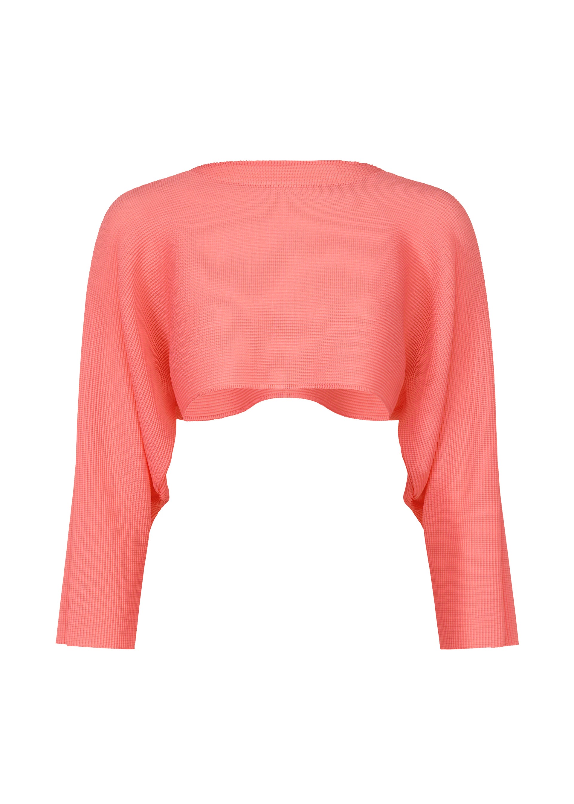 DOLMAN STRETCH PLEATS 1、ウィメンズ_トップス_トップ、ピンク