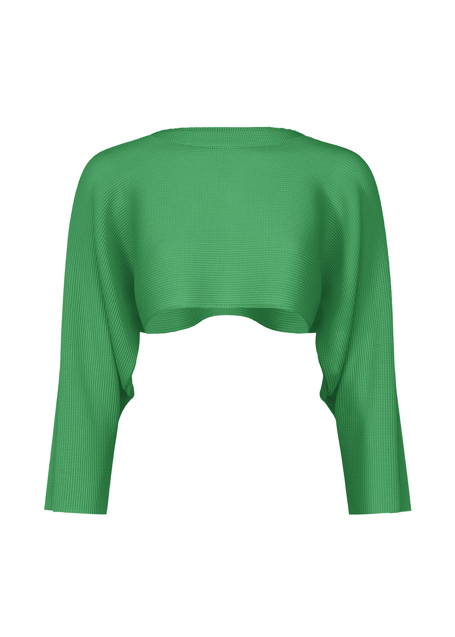 DOLMAN STRETCH PLEATS 1、ウィメンズ_トップス_トップ、グリーン