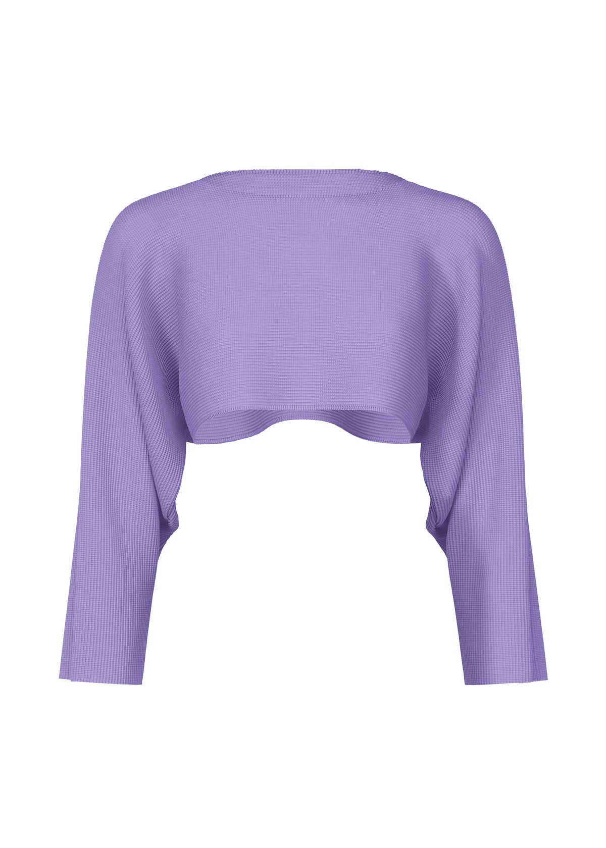 DOLMAN STRETCH PLEATS 1、ウィメンズ_トップス_トップ、パープル