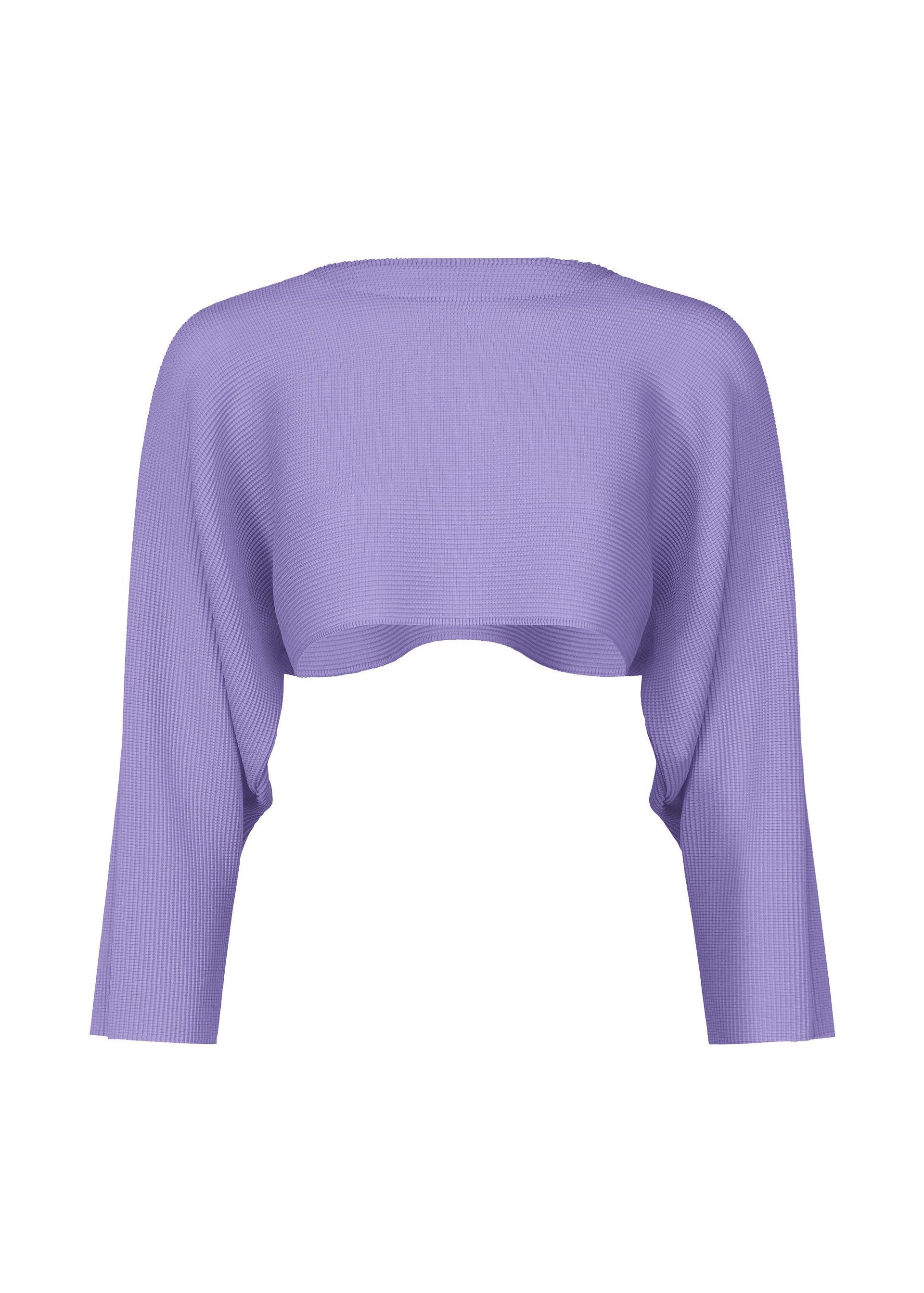 DOLMAN STRETCH PLEATS 1、ウィメンズ_トップス_トップ、パープル