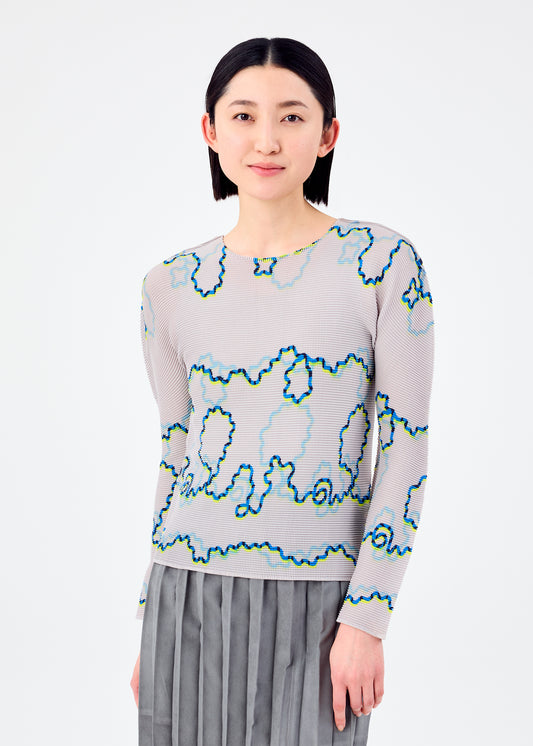 FROGGING KNIT YARN、ウィメンズ_トップス_トップ、着用画像1