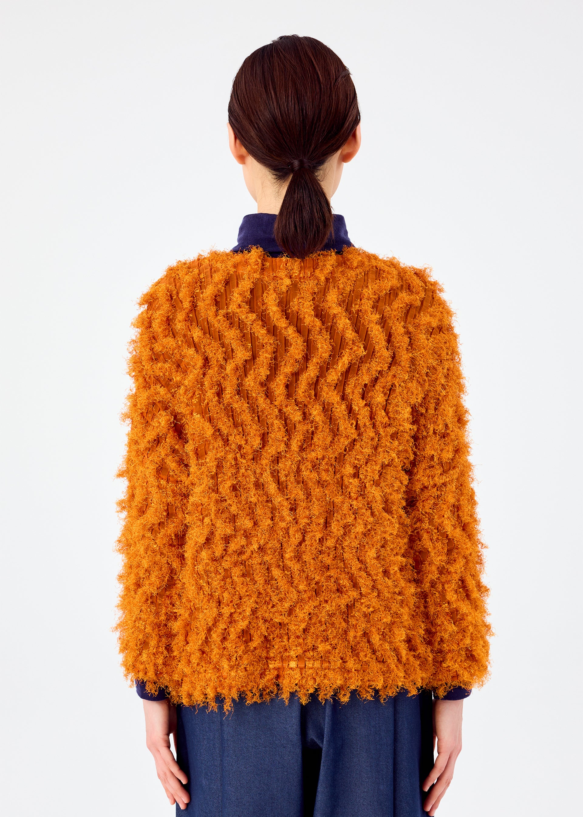 SHAGGY PLEATS、ウィメンズ_トップス_トップ、着用画像2