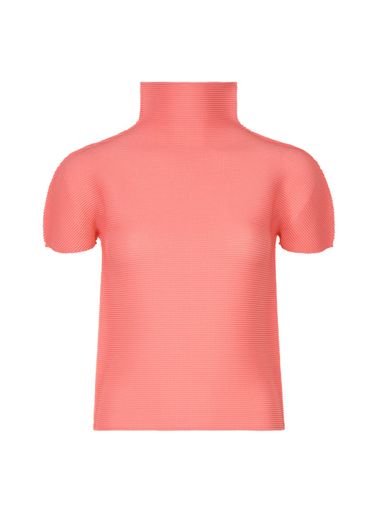 STRETCH PLEATS 1、ウィメンズ_トップス_トップ、ピンク