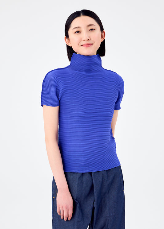STRETCH PLEATS 2、ウィメンズ_トップス_トップ、着用画像1