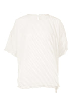 ANGLE PLEATS SHIRT