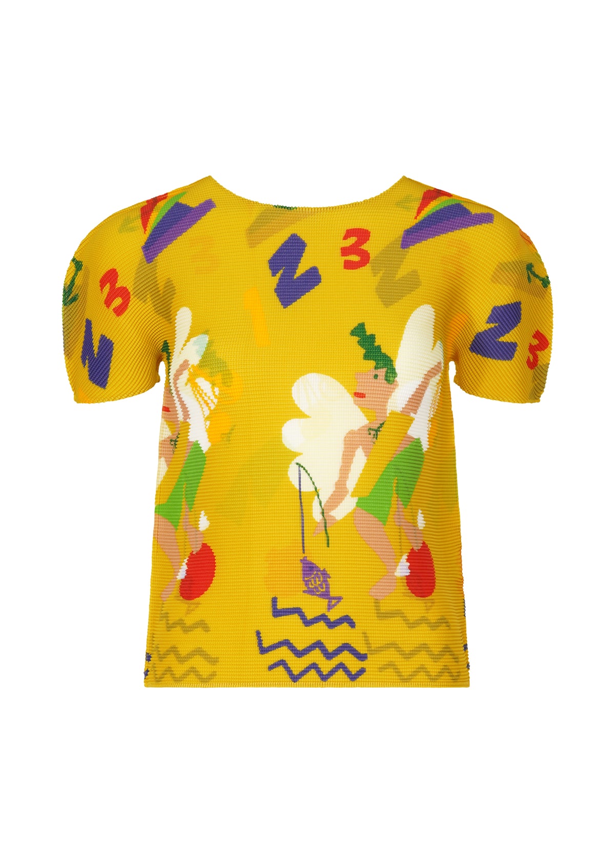 CHANCE、ウィメンズ_トップス_トップ、イエロー