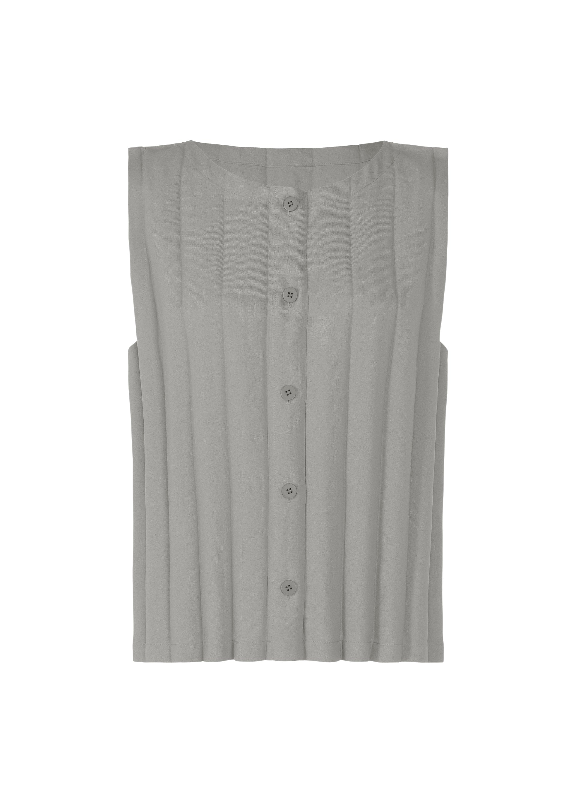 RIPPLE PLEATS、ウィメンズ_トップス_トップ、グレー