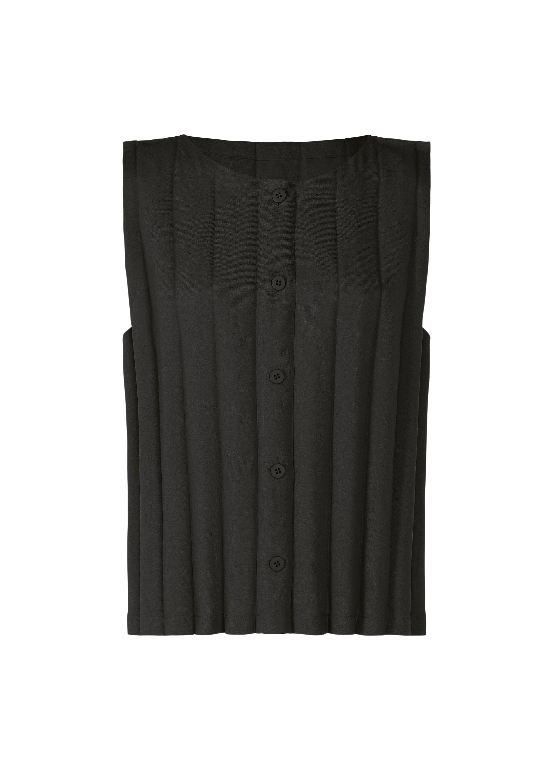 RIPPLE PLEATS、ウィメンズ_トップス_トップ、ブラック