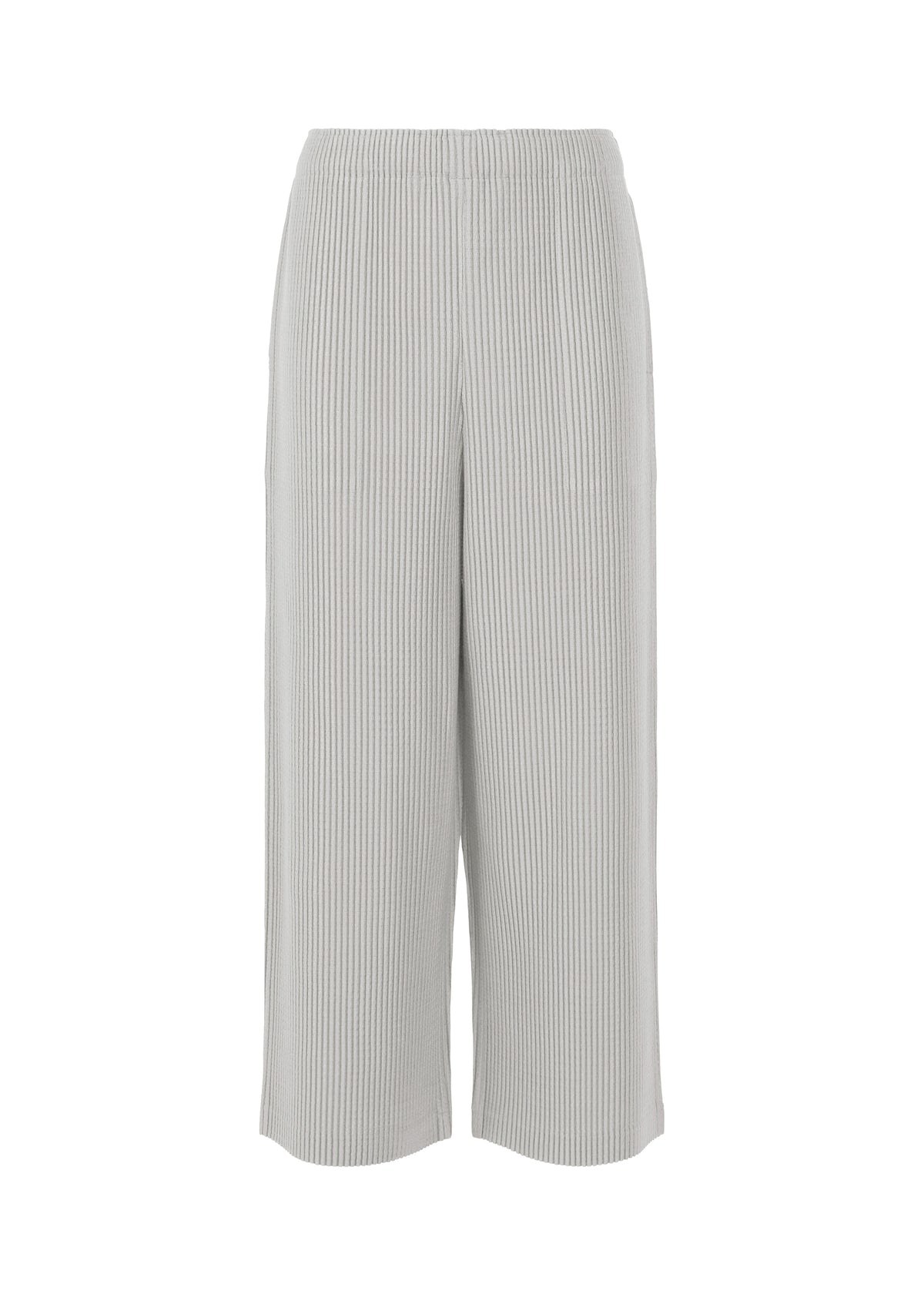 WARM PLEATS、ウィメンズ_パンツ、グレー