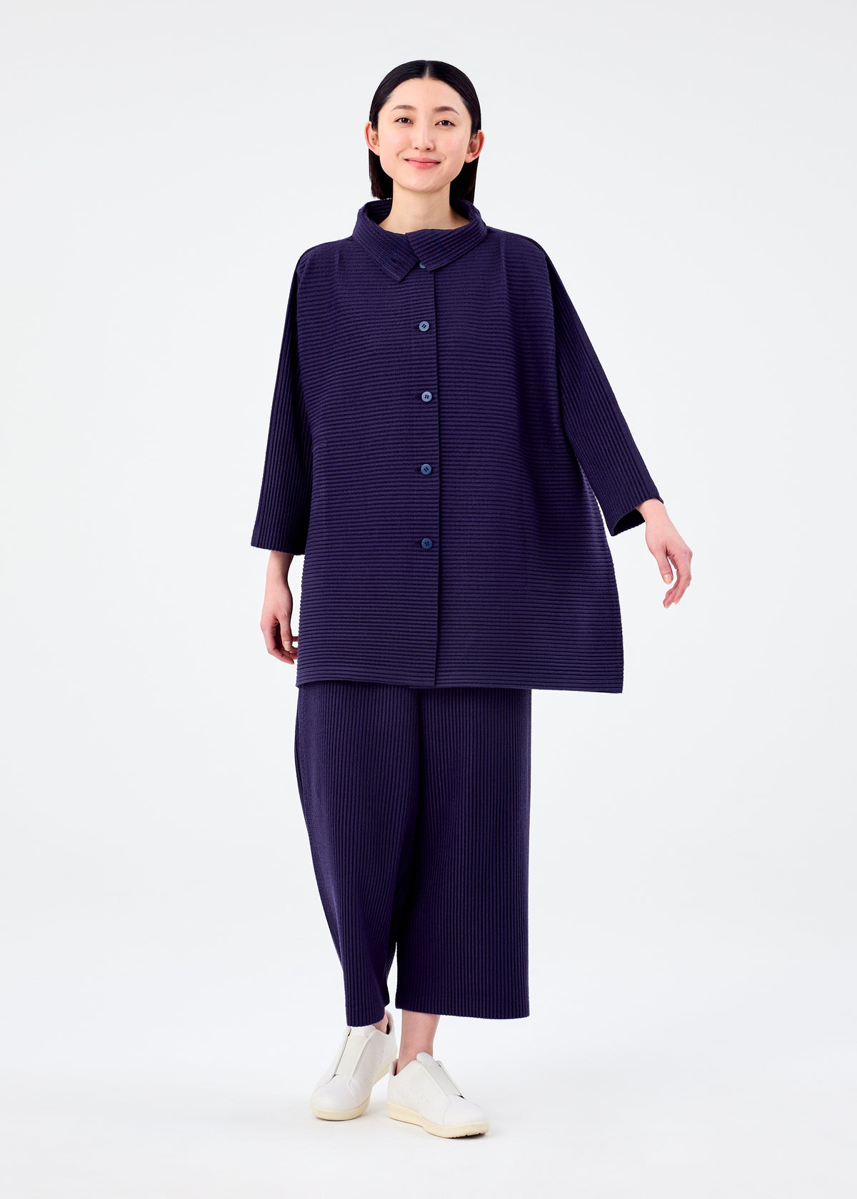 WARM PLEATS、ウィメンズ_トップス_カーディガン、着用画像3