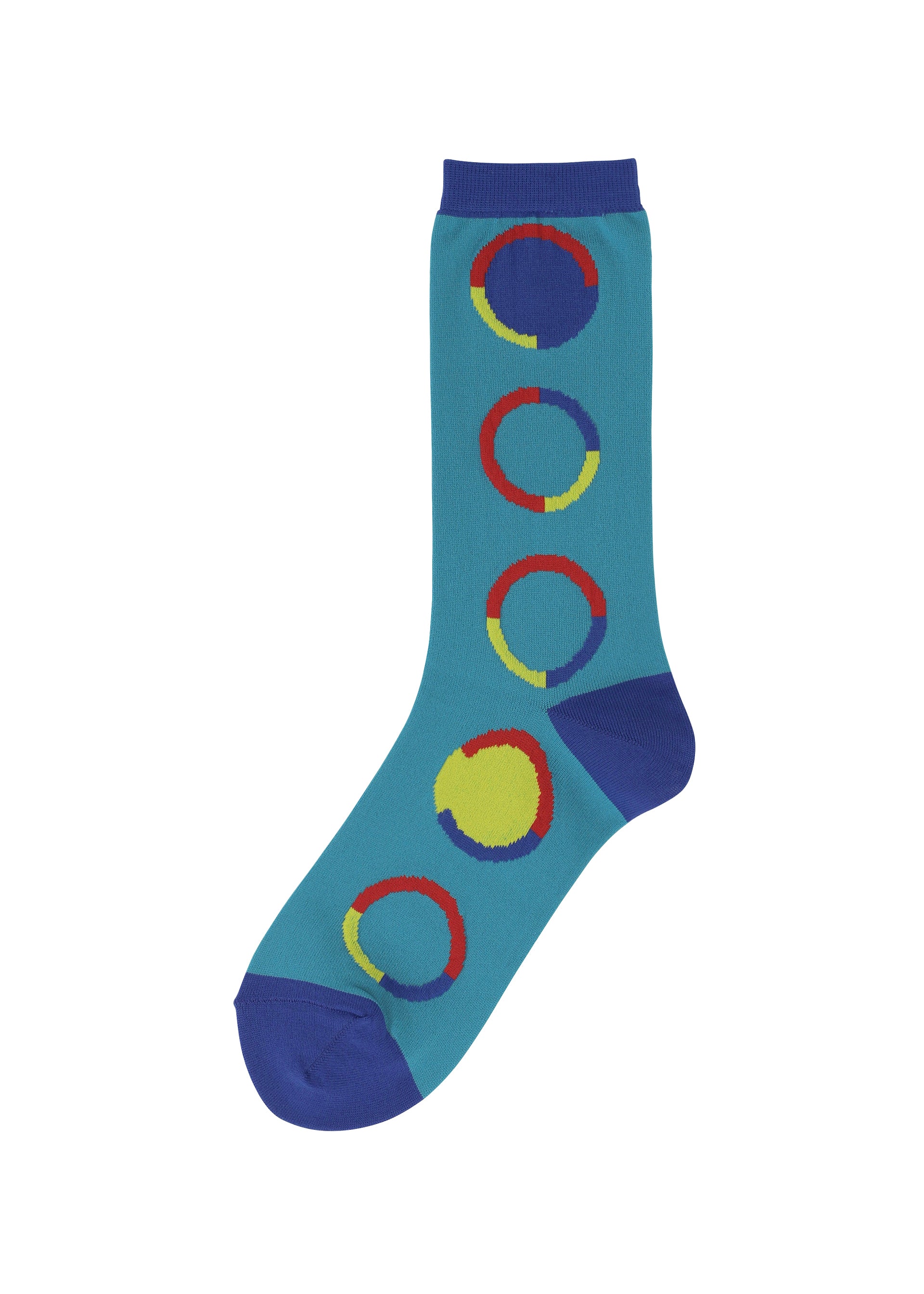 TIME CIRCLE SOCKS、アクセサリー&その他_レッグウェア&シューズ、ブルー