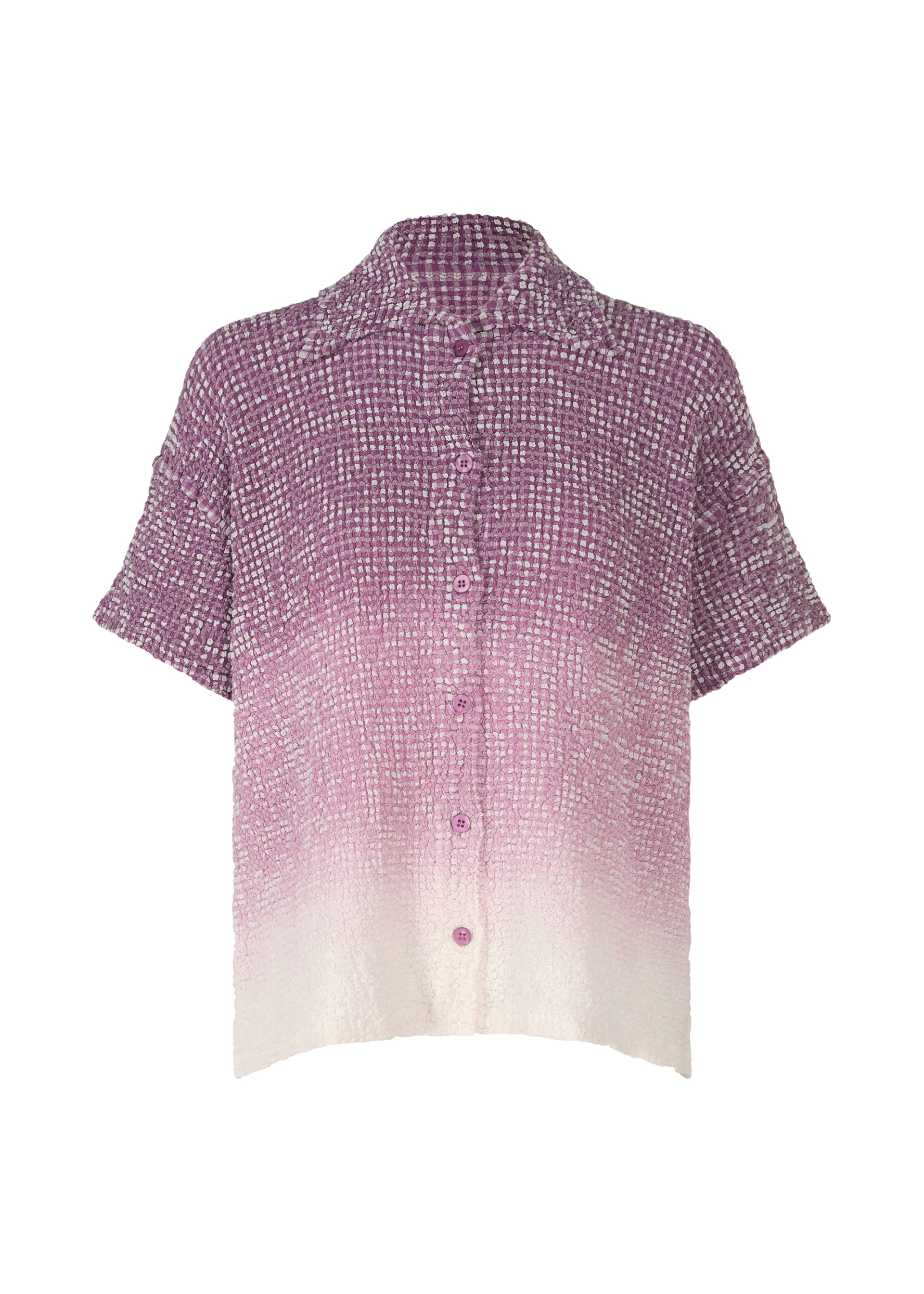 GRADATION GINGHAM CHECK CAULIFLOWER、ウィメンズ_トップス_トップ、ピンク