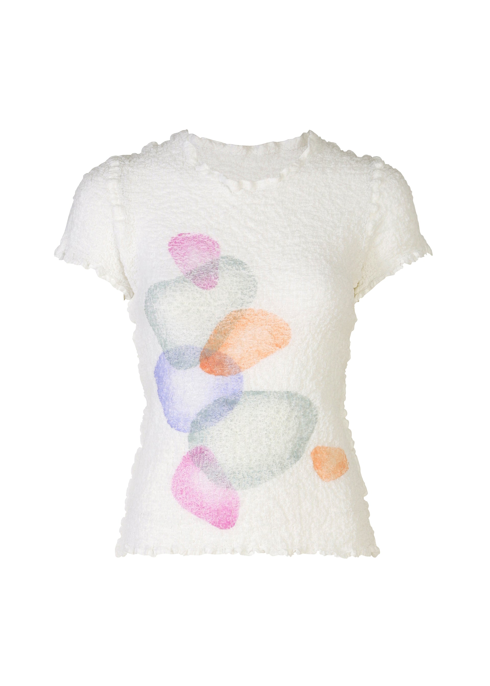 SEA GLASS PRINT CAULIFLOWER、ウィメンズ_トップス_トップ、ピンク