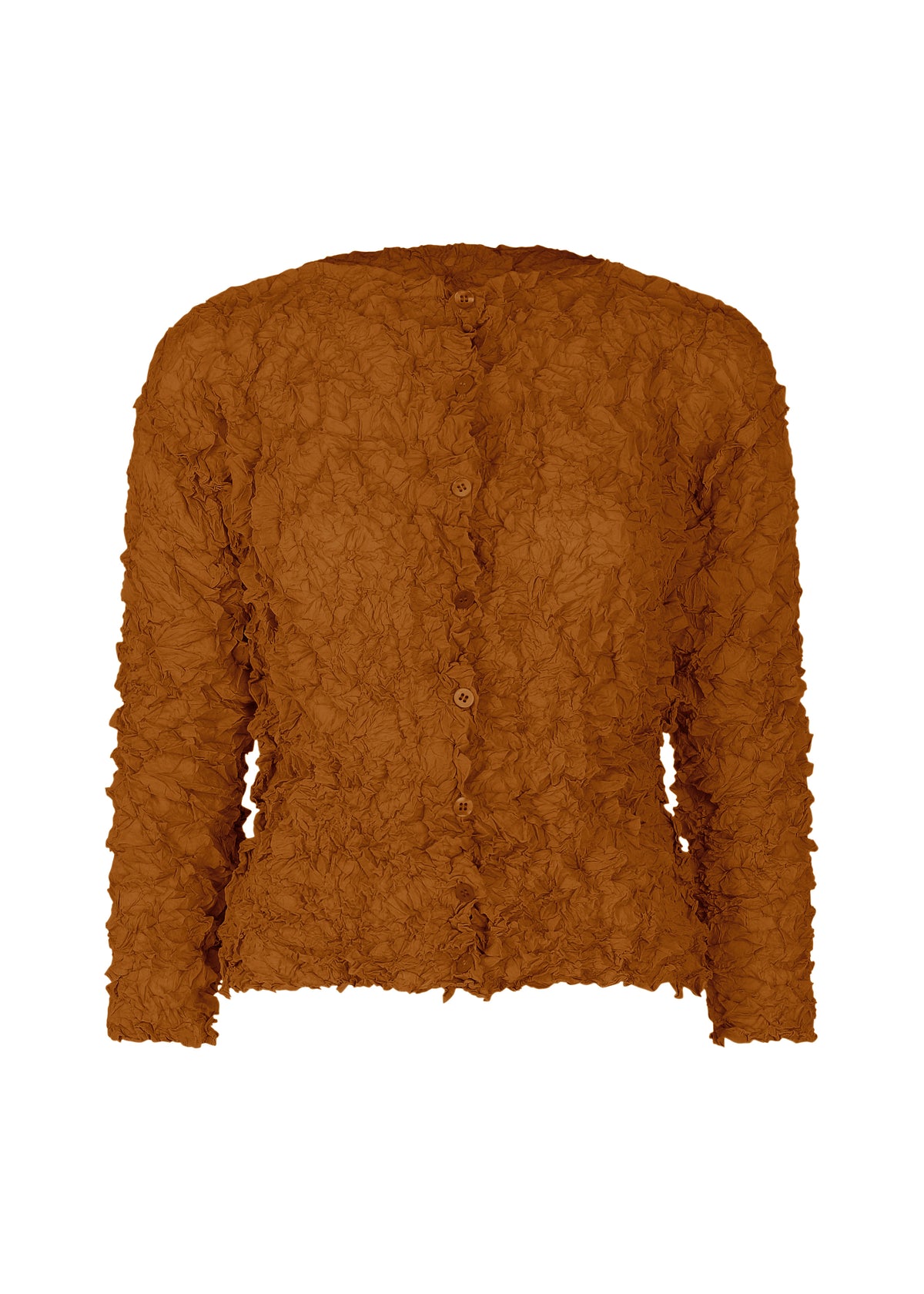 MERINGUE TOP、ウィメンズ_トップス_カーディガン、オレンジ